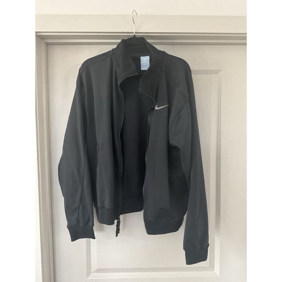 Nike Nocta Drake x Swarovski Swoosh Black Track Jacket, Size Large DR2656-010 - Picture 3 of 11